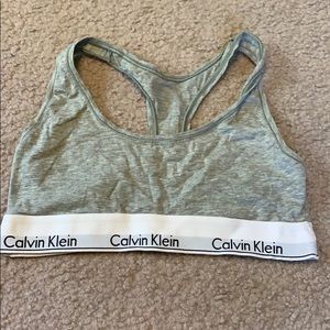 calvin klein sports bra